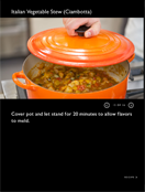 Cooking mode 1