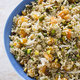 Quinoa Pilaf with Apricots, Aged Gouda, and Pistachios