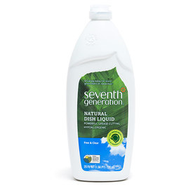 Seventh Generation Natural Dish Liquid, Free & Clear