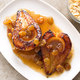 Roasted Pears with Golden Raisins and Hazelnuts