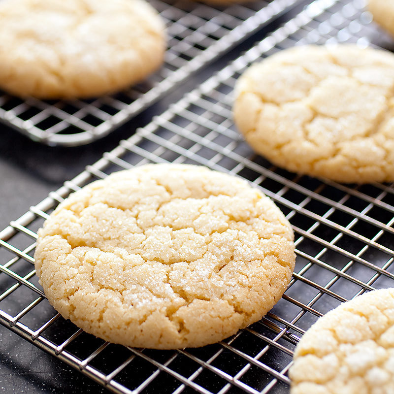 Chewy Sugar Cookies
