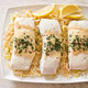 Braised Halibut with Leeks and Mustard