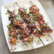 Grilled Pork Kebabs with Sweet Sriracha Glaze