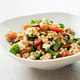 Israeli Couscous with Tomatoes, Olives, and Ricotta Salata