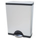 Simplehuman Rectangular Step Trash Can, Fingerprint-Proof Brushed Stainless Steel, 50 Liter/13 Gallon