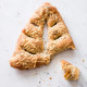 Fougasse with Asiago and Black Pepper