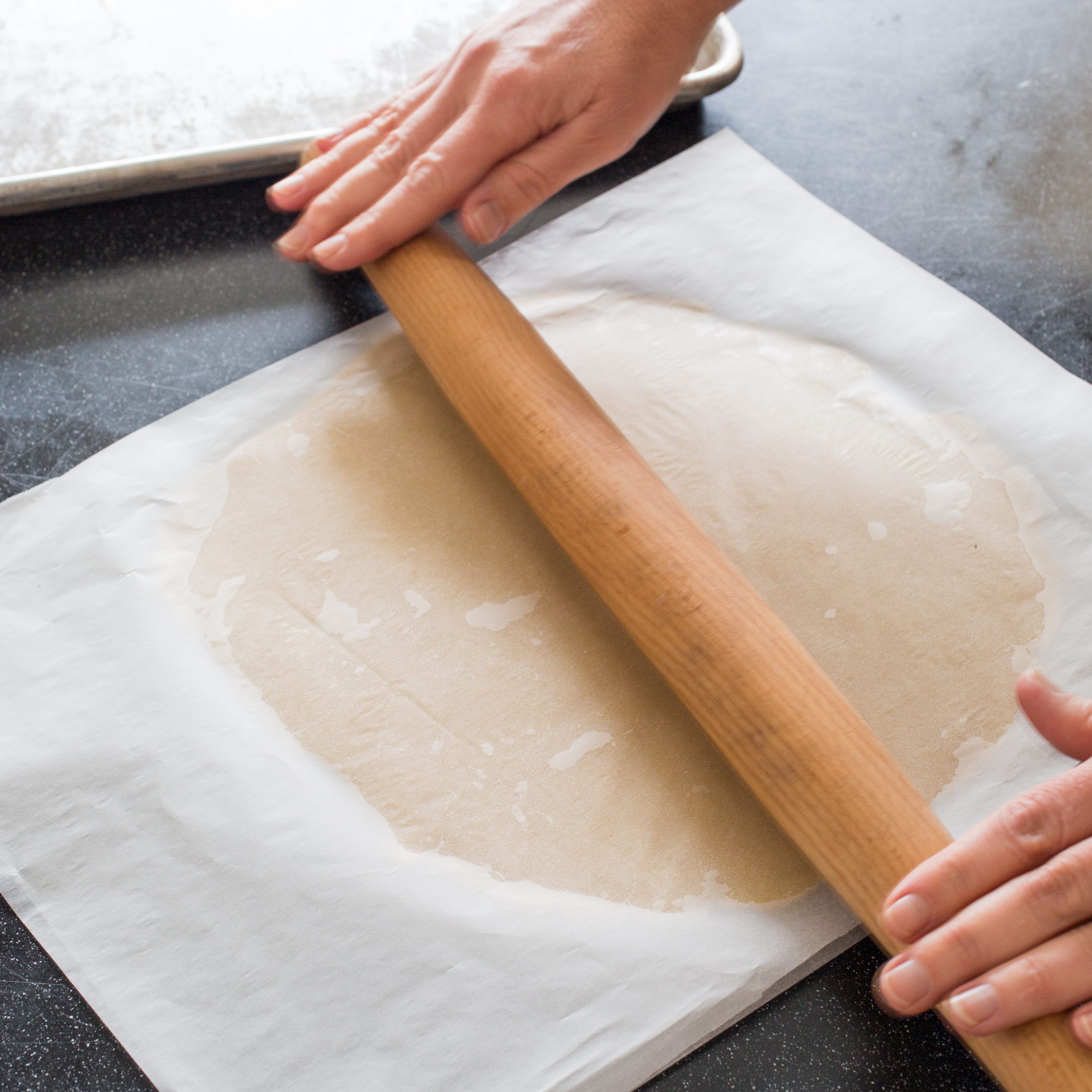 How to roll out the dough How to roll out the dough