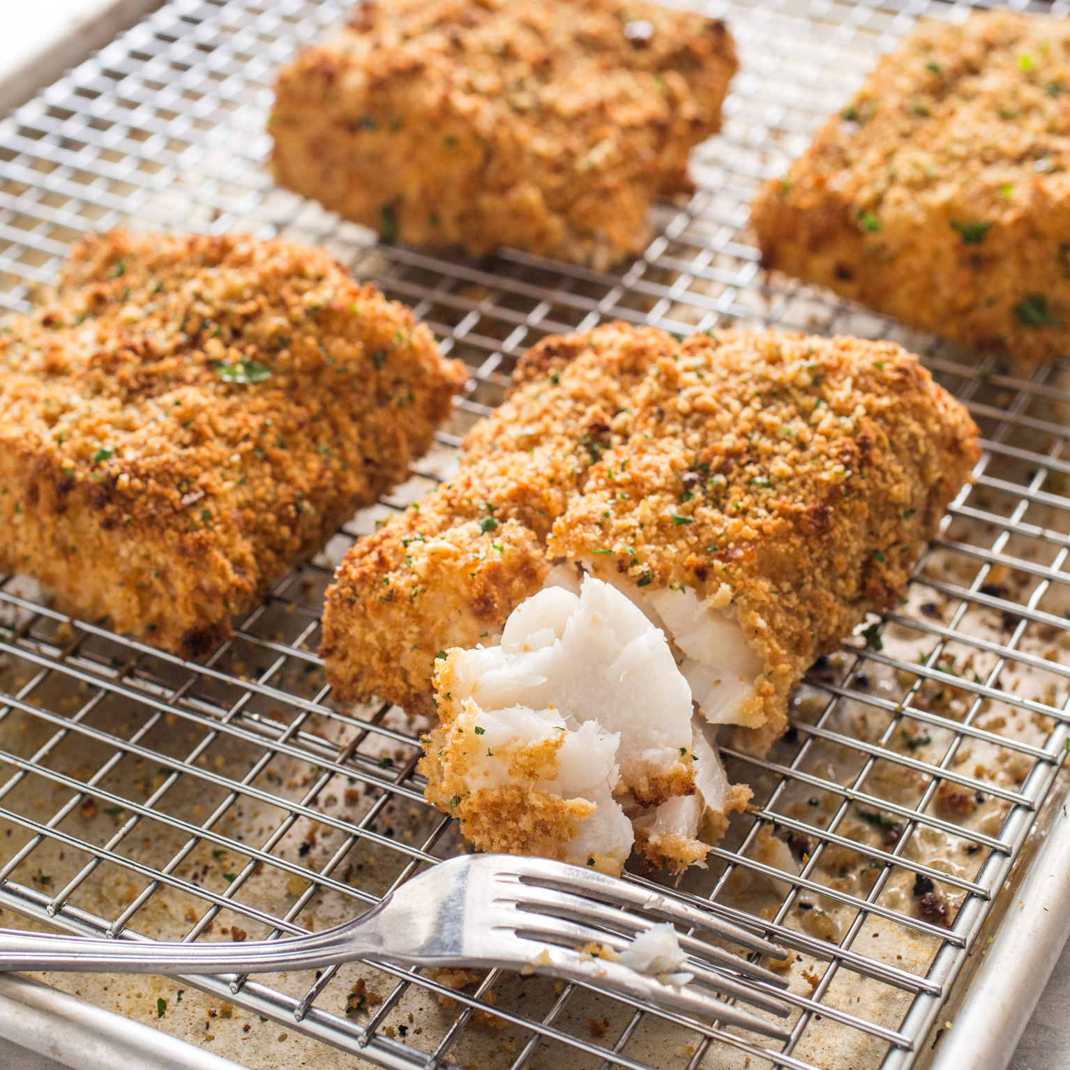 Crunchy Oven-Fried Fish