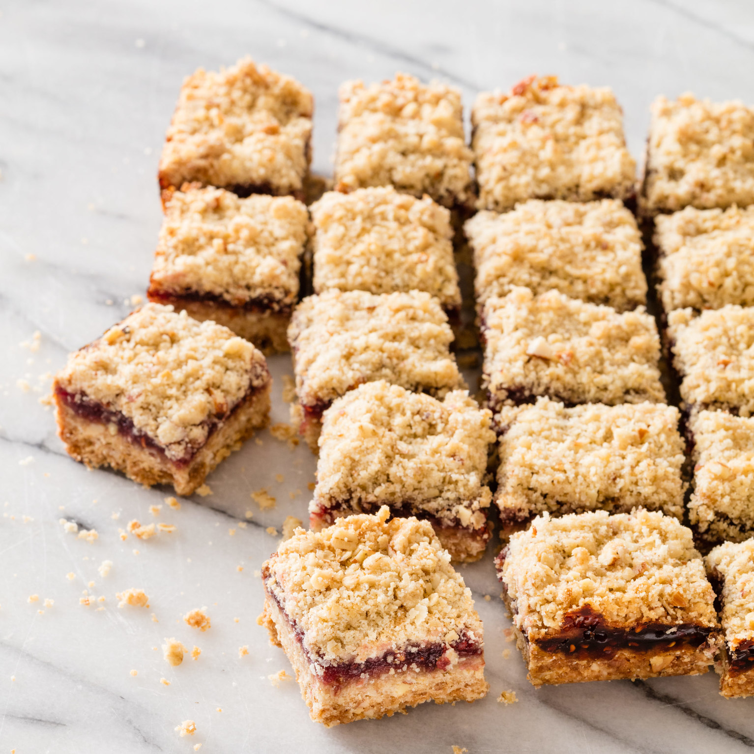 Raspberry Squares