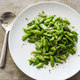 Sugar Snap Peas with Pine Nuts, Fennel, and Lemon Zest