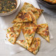 Scallion Pancakes with Dipping Sauce