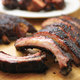 Barbecued Baby Back Ribs For Charcoal Grill