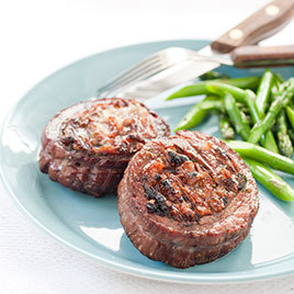 Charcoal-Grilled Stuffed Flank Steak
