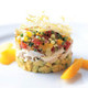 Crab Towers with Avocado & Gazpacho Salsas