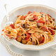 Spaghetti with Mushroom and Tomato Sauce (Quick Mushroom Ragu)