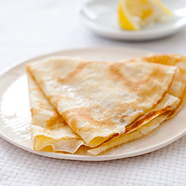 Crepes with Bananas and Nutella