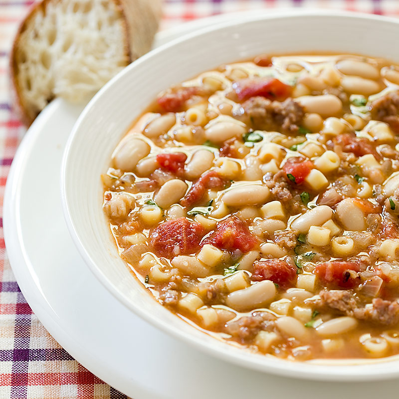 Pasta and Bean Soup