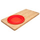 Island Bamboo Over the Sink Cutting Board with Colander