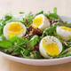 Soft-Cooked Eggs with Salad
