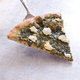 Thin-Crust Whole-Wheat Pizza with Pesto and Goat Cheese