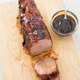 Grilled Glazed Pork Tenderloin Roast