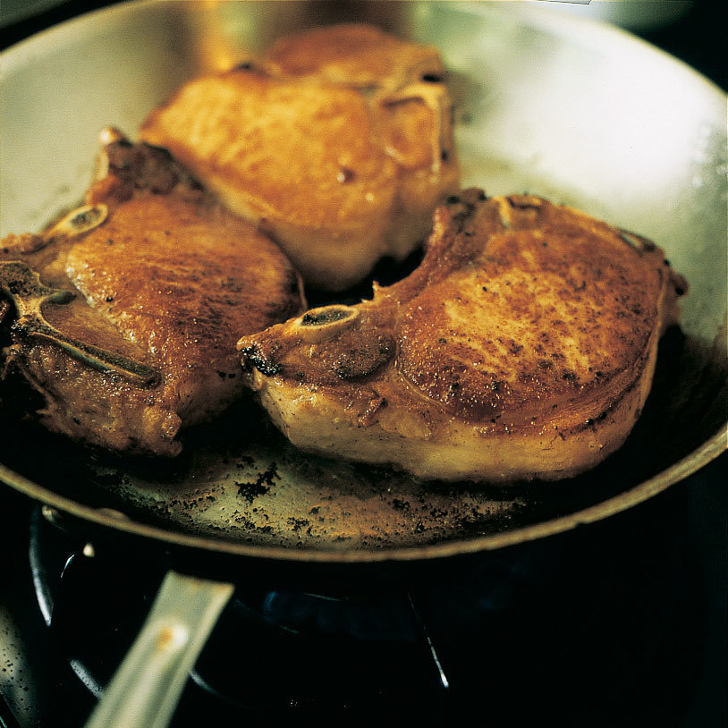 Oven-Roasted Thick-Cut Pork Chops