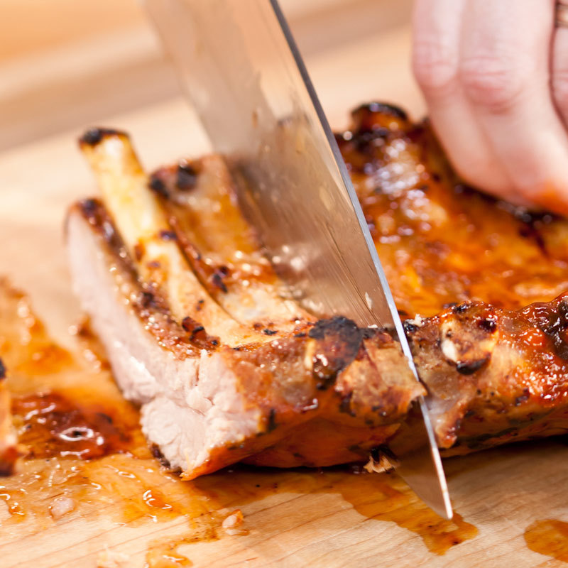 Grilled Glazed Baby Back Ribs America's Test Kitchen