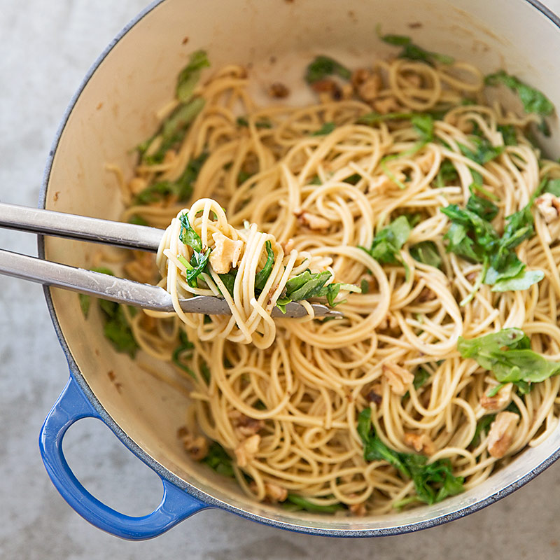 America S Test Kitchen Pasta With Garlic And Arugula America S Test Kitchen Pasta With Garlic And Arugula