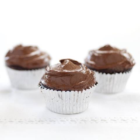 Ultimate Chocolate Cupcakes with Ganache Filling