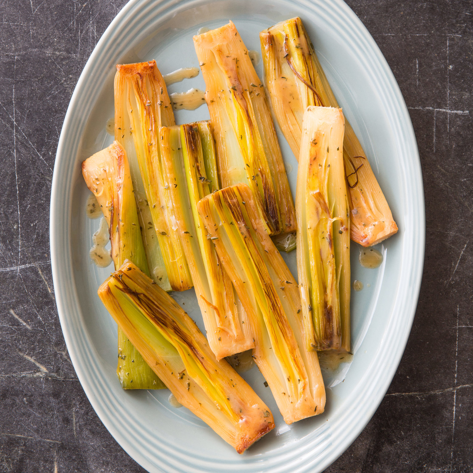 Braised Leeks (Poireaux Braisé)