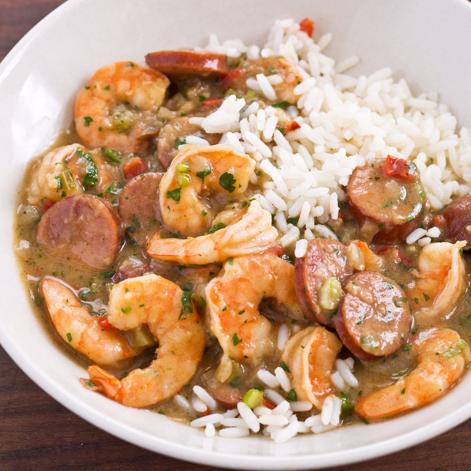 Shrimp and Sausage Gumbo with Okra | America's Test Kitchen