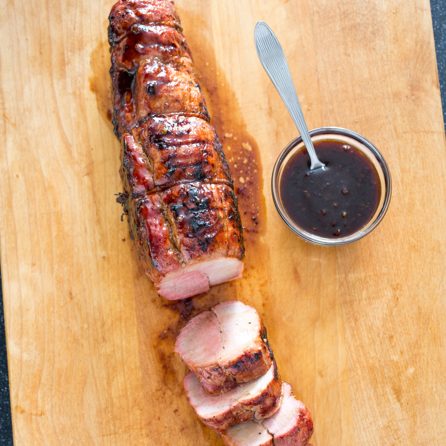 Grilled Glazed Pork Tenderloin Roast America's Test Kitchen