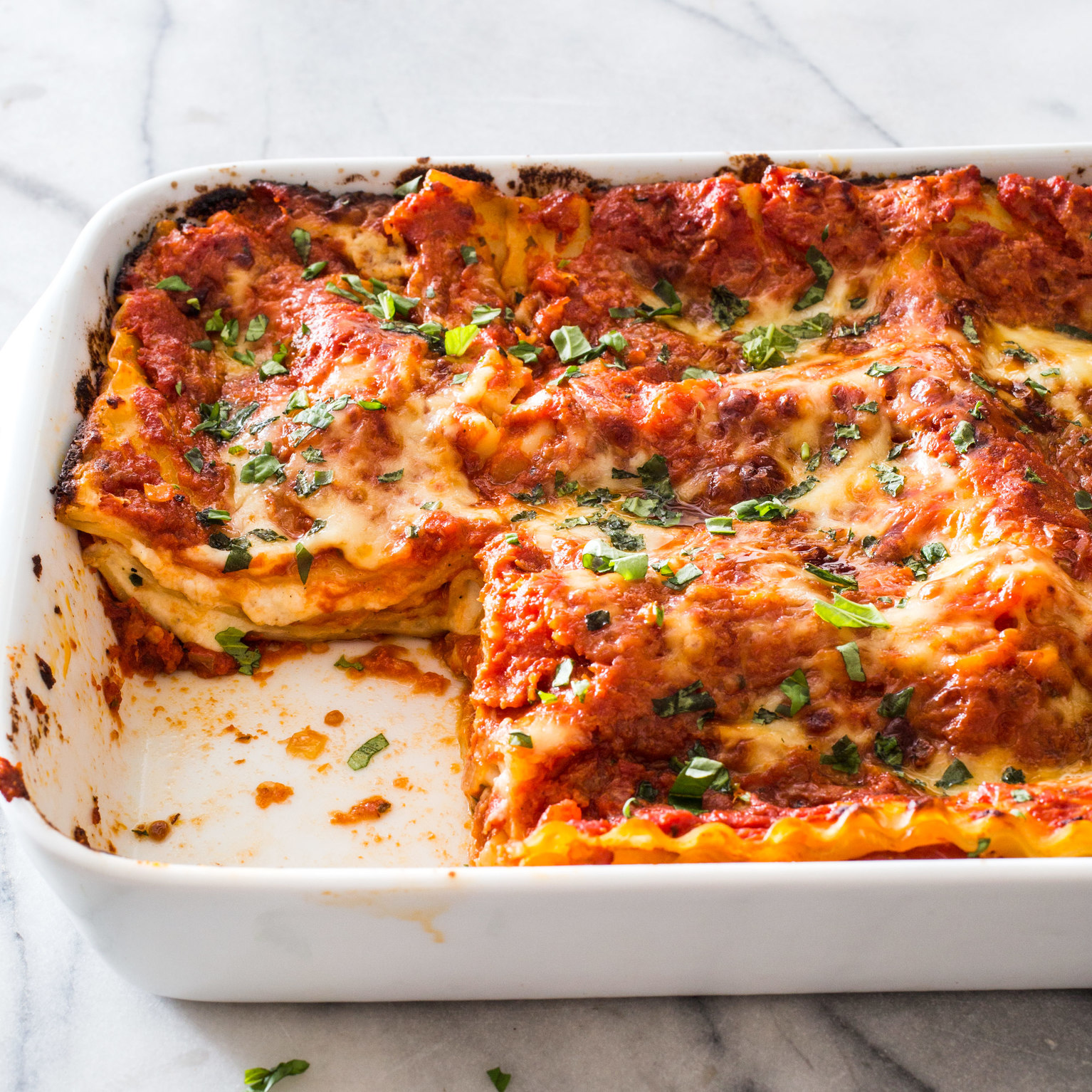 Cheese And Tomato Lasagna America S Test Kitchen Cheese And Tomato Lasagna America S Test Kitchen