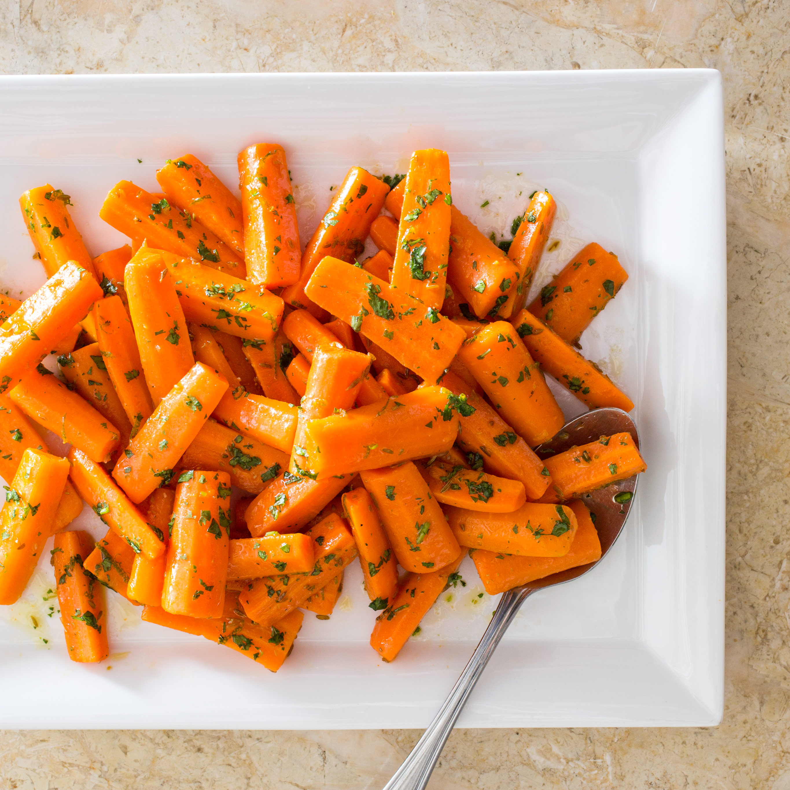 Boiled Carrots with Cumin, Lime, and Cilantro Cook's Illustrated