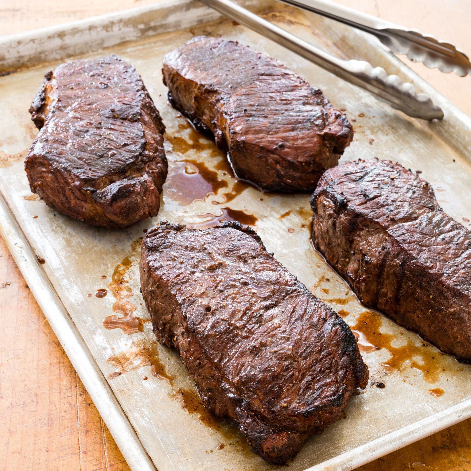 CharcoalGrilled Filets Mignons America's Test Kitchen