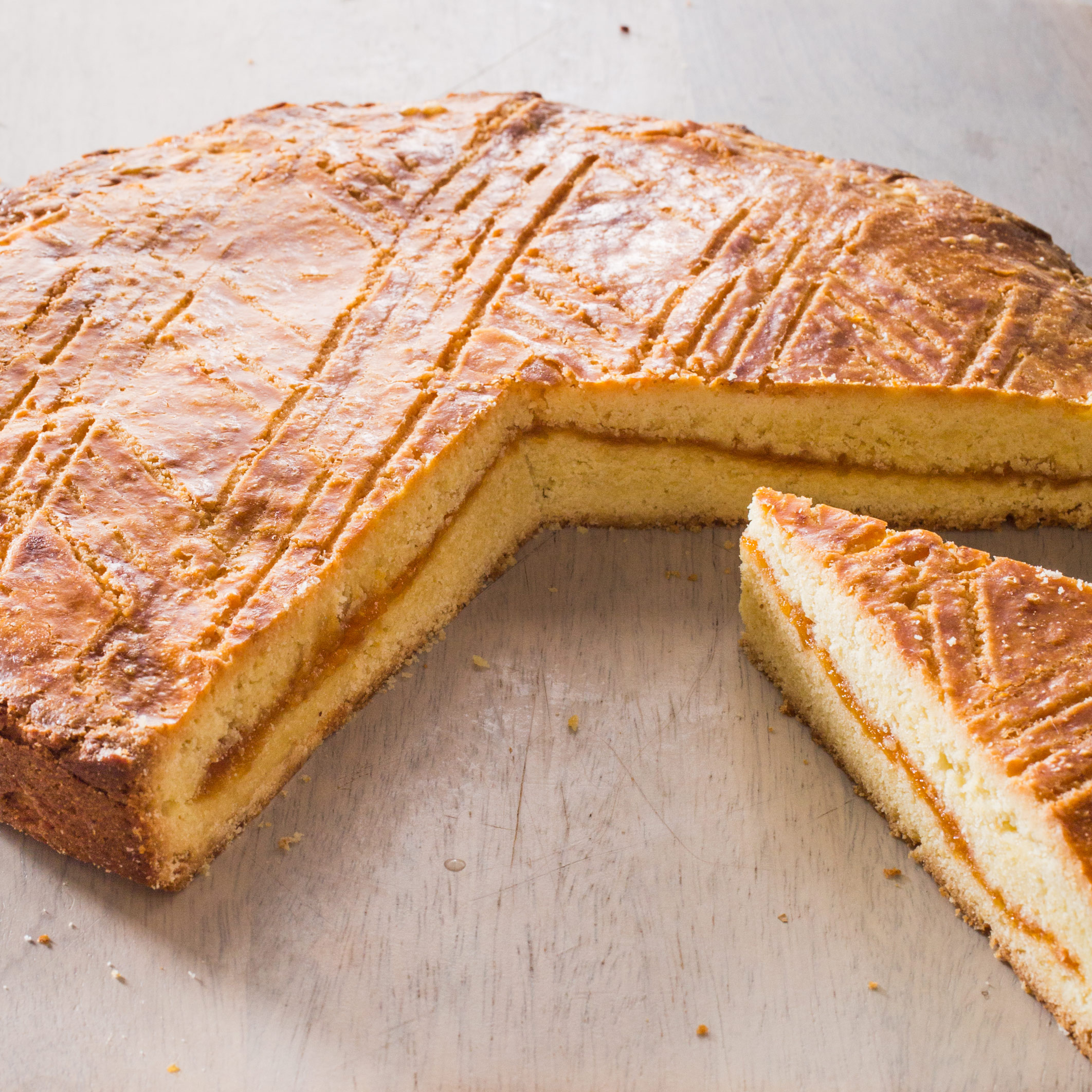 gâteau breton with apricot filling america s test kitchen