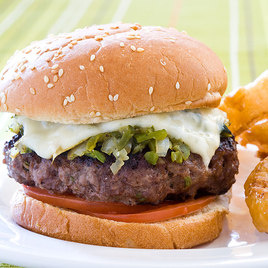 American Test Kitchen Green Chile Burgers American Test Kitchen Green Chile Burgers