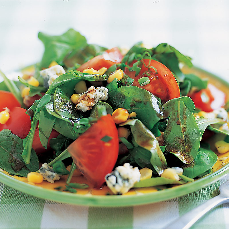 Rhapsody in Blue Cheese Tomato Salad