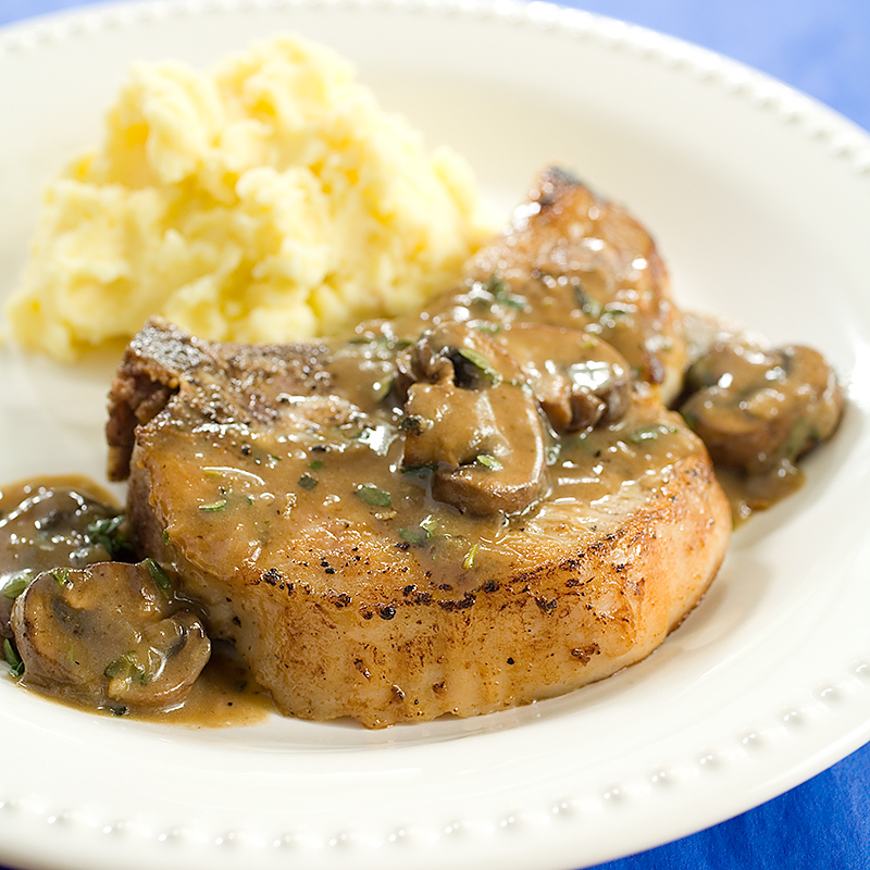 pork chops recipe mushroom gravy Mushroom with Seared Chops Pork Country Cook's Gravy pork chops recipe mushroom gravy Mushroom with Seared Chops Pork Country Cook's Gravy