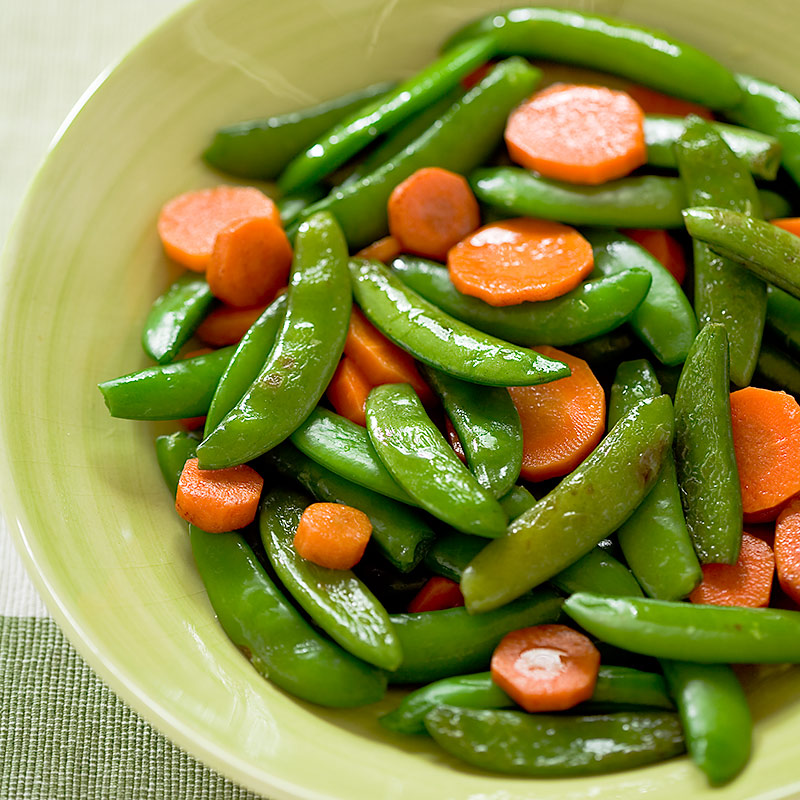 Glazed Sugar Snap Peas and Carrots | Cook's Country