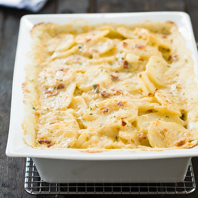 scalloped potatoes without cheese