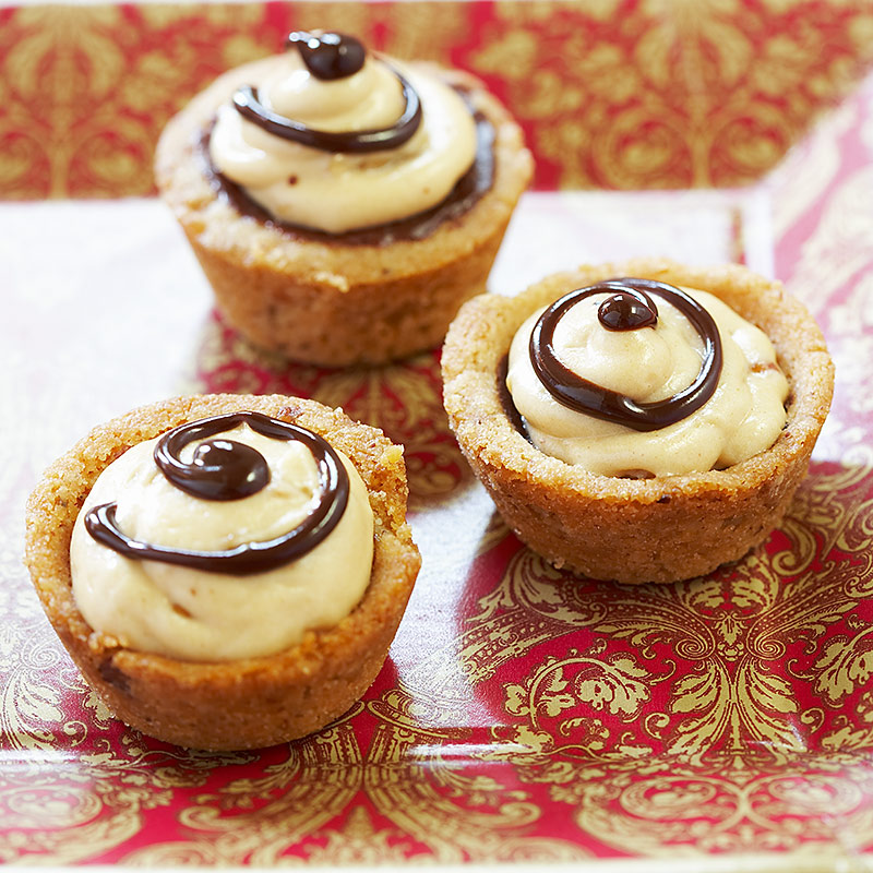 Fudgy Peanut Butter Mousse Cups