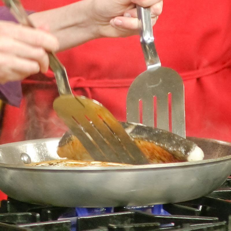 PanRoasted Halibut Steaks America's Test Kitchen